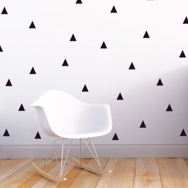 triangle wall decals