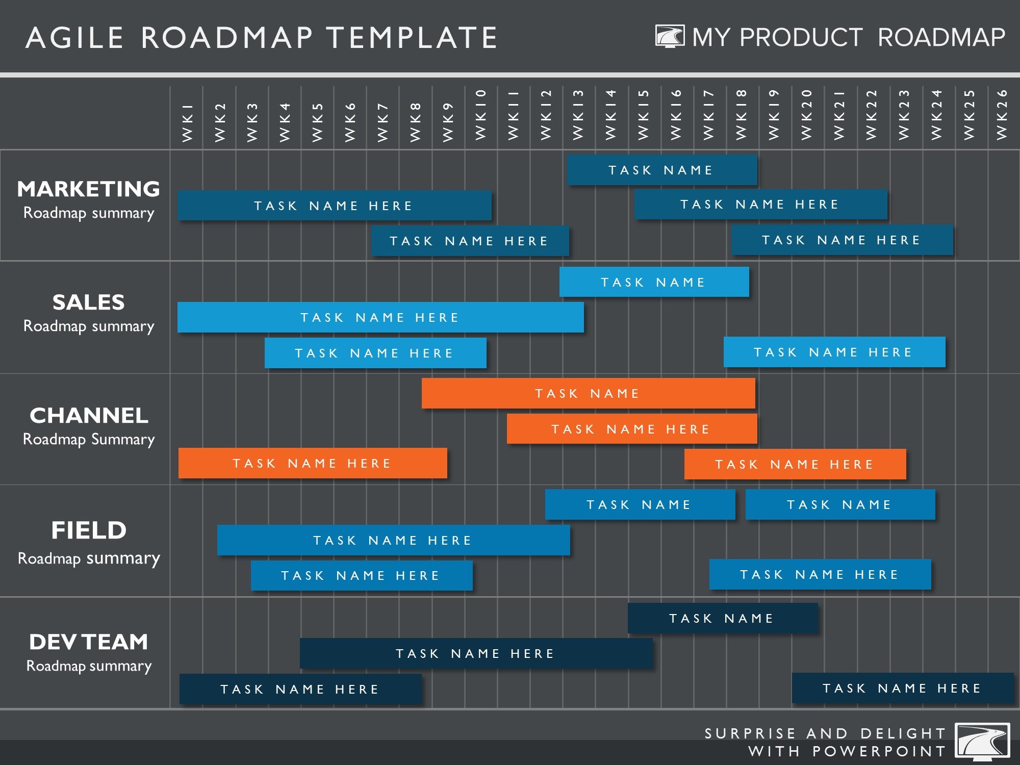 26 Phase Technology Timeline Agile Roadmap Templates 9022