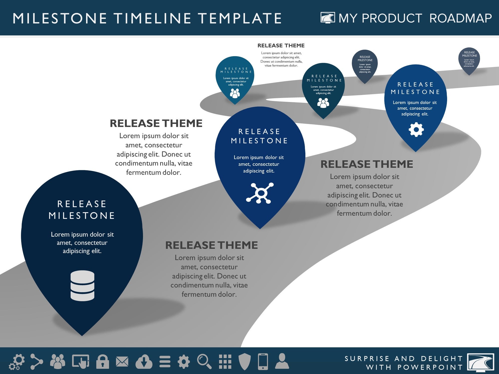 6 Phase Product Portfolio Product Roadmap Templates Andverticalseparator My Product Roadmap 7505