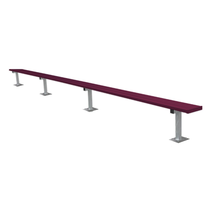 Jaypro Soccer Player Bench (Surface Mount)