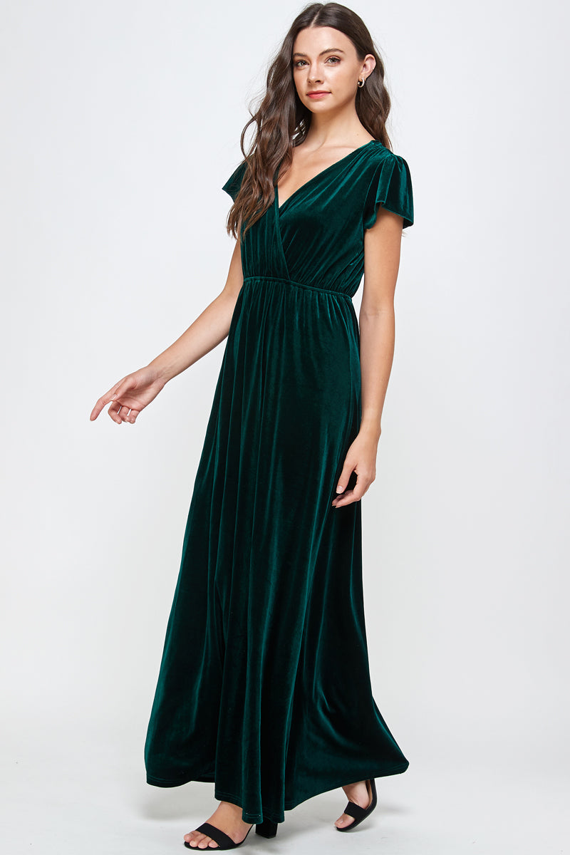 Forest Green Velvet Dress – Lionel's Western Wear & Boutique