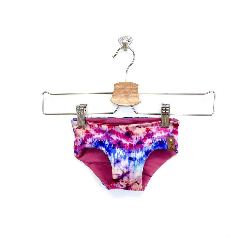 Kylie Swim High Waisted Bottoms - Leopard + Pink Rib – MINI Street