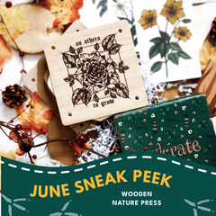 Sneak Peek 3 Wooden Nature Press 