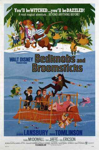 Movie poster for Bedknobs and Broomsticks (1971)