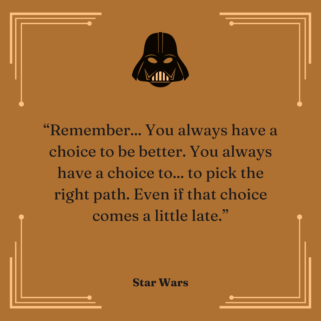 graphic with quote