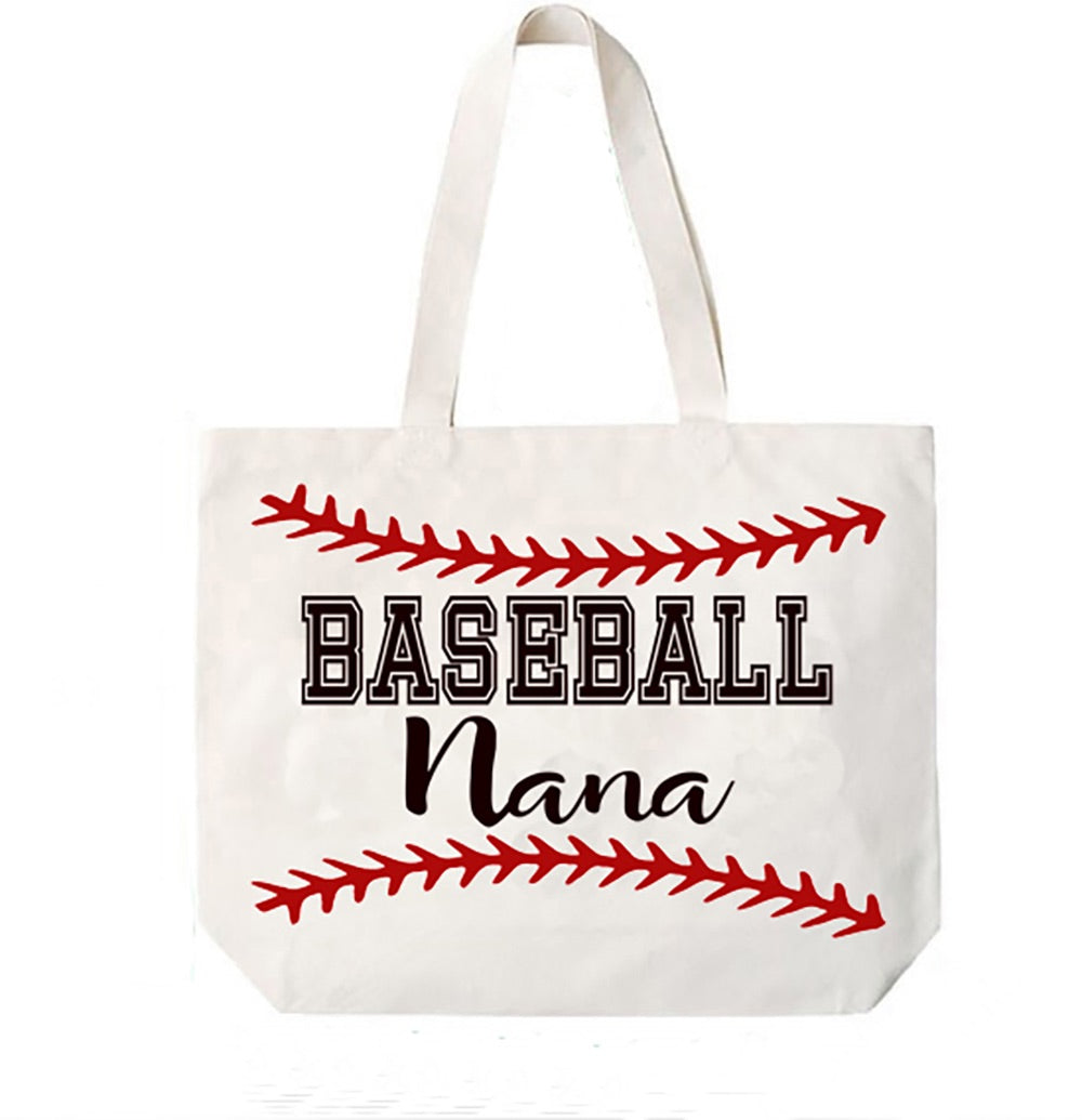 baseball canvas bag