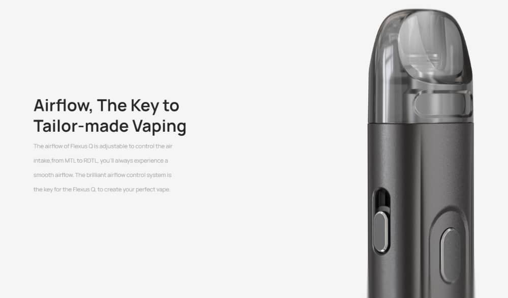 Aspire Flexus Q Pod Kit Tailored Airflow Control