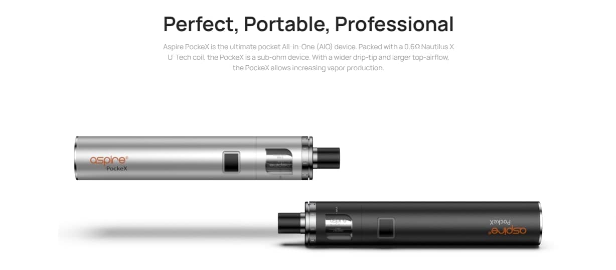 Aspire PockeX - Perfect, Protable, Professional