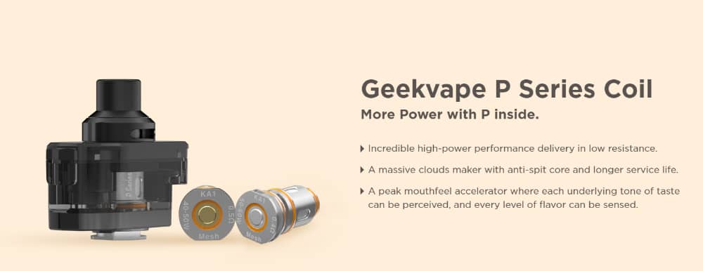 GeekVape Obelisk 60 Pod Kit P Series Coil System