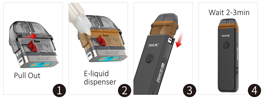 How to Refill the SMOK Acro Pod Kit