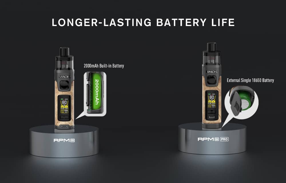 SMOK RPM5 Pro Pod Kit Battery