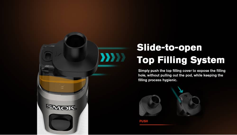 SMOK RPM5 Pro Pod Kit Slide Top Top Fill Design