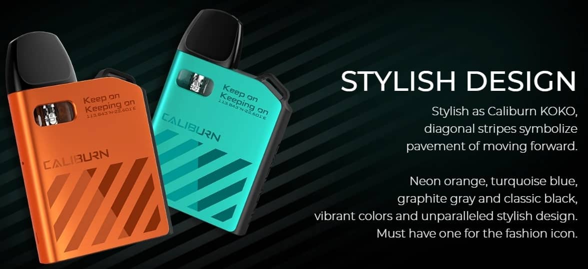 Uwell Caliburn AK2 Pod Kit Stylish Design