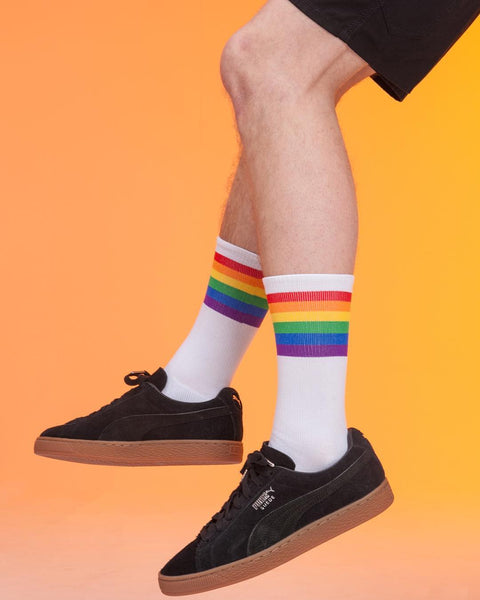 calcetines orgullo gay arcoiris rainbow american socks