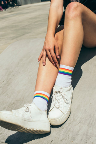 Rainbow Pride- Ankle High 