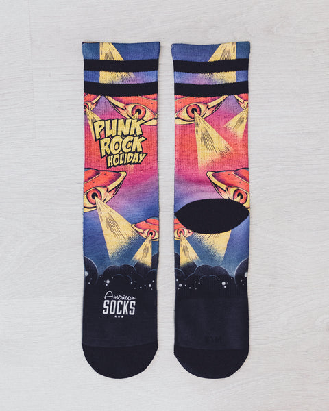 american socks punk rock holiday socks 2017 exclusive barcelona sock