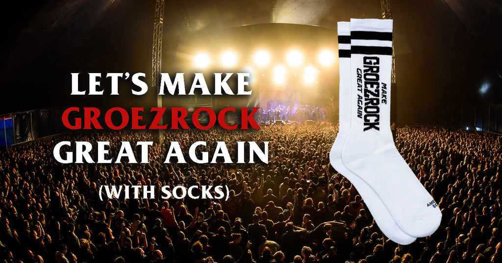 make groezrock great again socks american socks groezsock