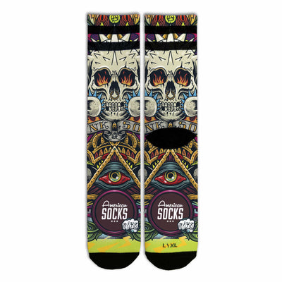 AMERICAN SOCKS Chaussettes MID HIGH SIGNATURE SERIES Till Death Do Us Part