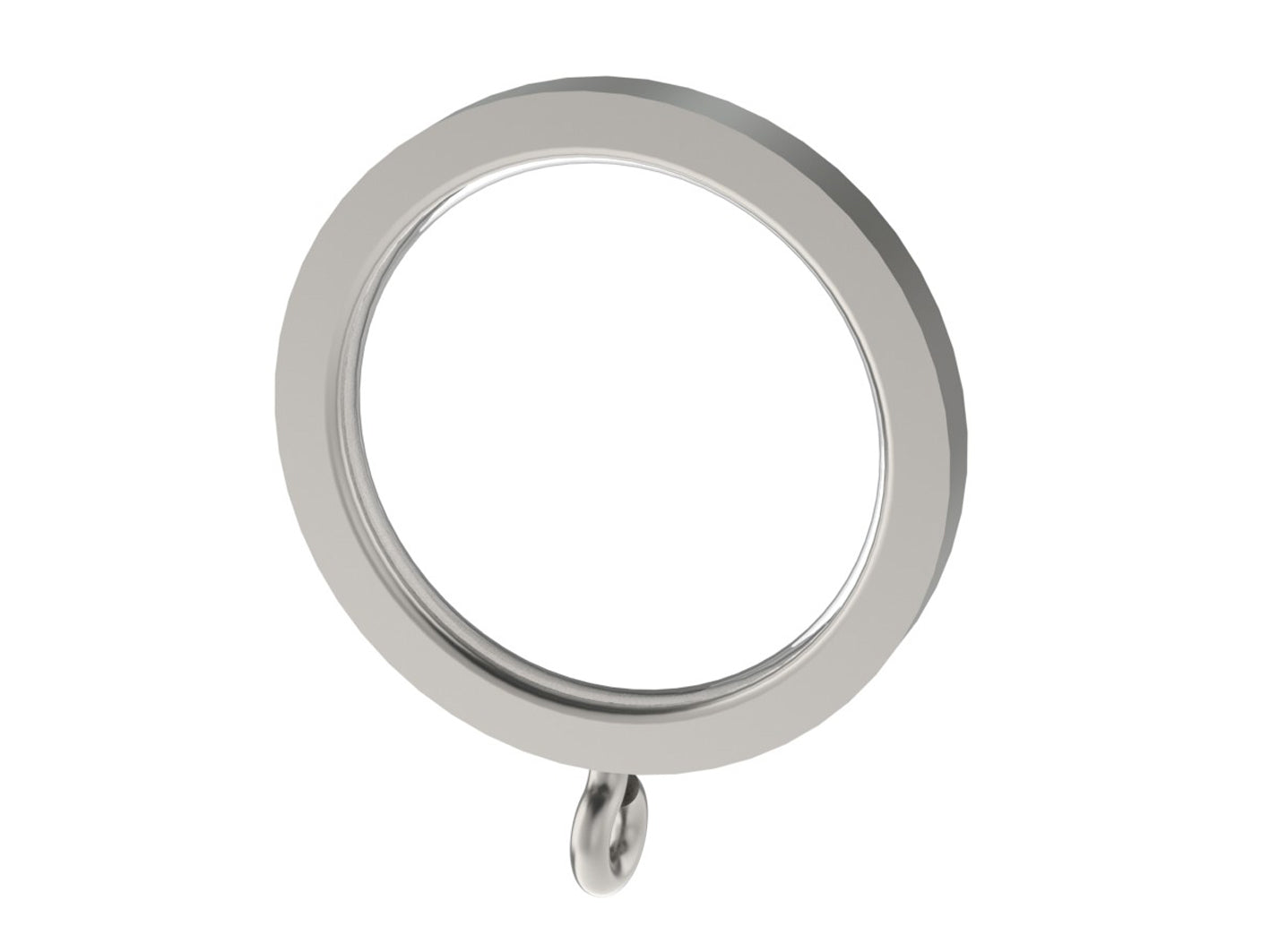 stainless steel curtain rings for 30mm curtain pole by Walcot House