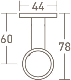 top fix bracket for 30mm pole