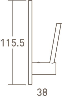 Architrave upgrade for brackets in 19mm, 30mm, and 50mm