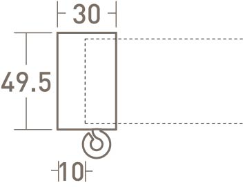 ceiliong fix recess bracket