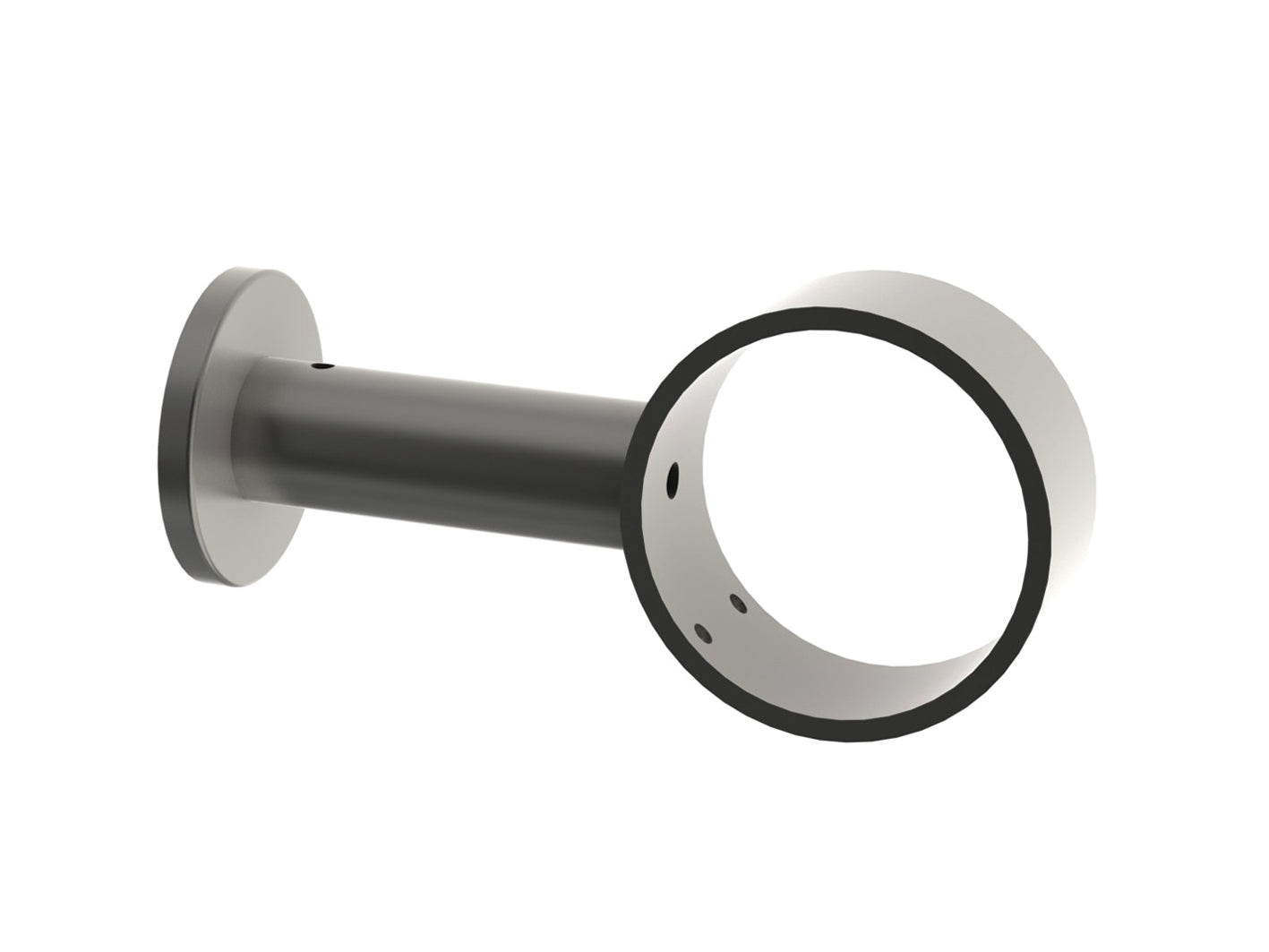 stainless steel centre bracket for curtain pole