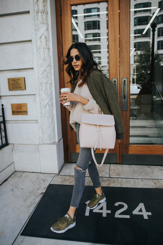 Olive Green Sneakers Blush Tones for Fall by @discodaydream w Hieleven -  Unitude
