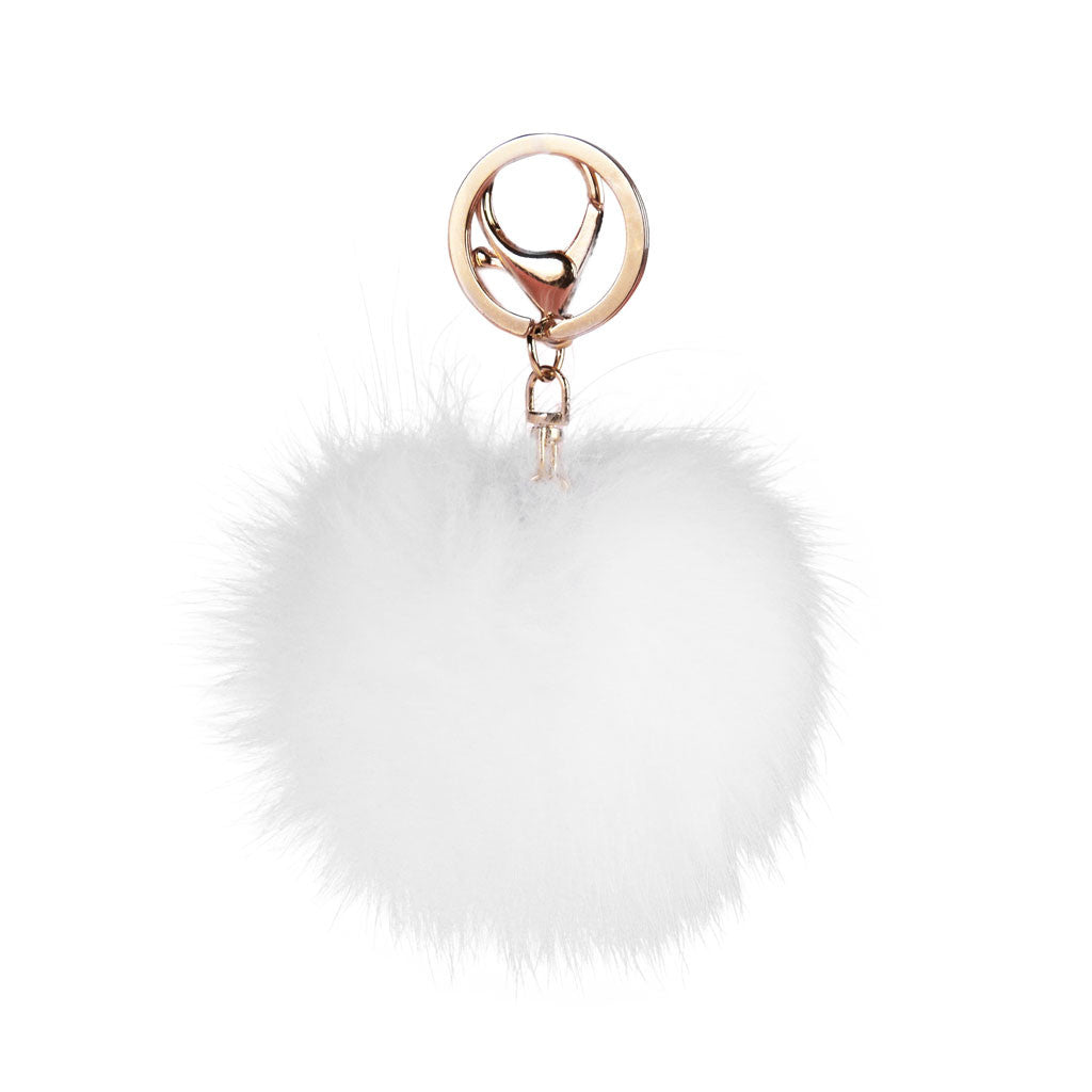 gucci pom pom keychain