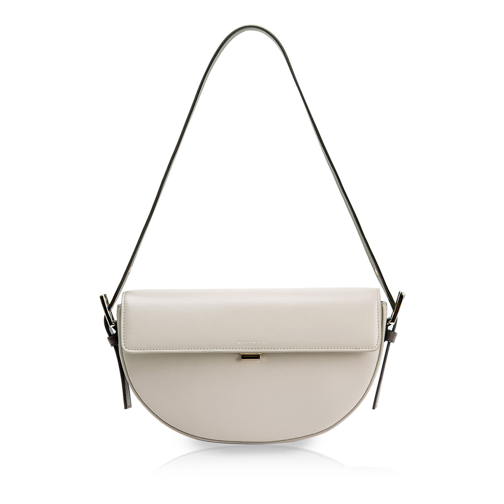 Baguette Shoulder Bag - Grey | Unitude Leather Bags for Women