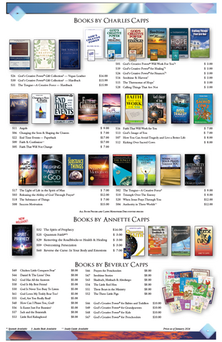 2024 Capps Mini Catalog -All Books at a glance