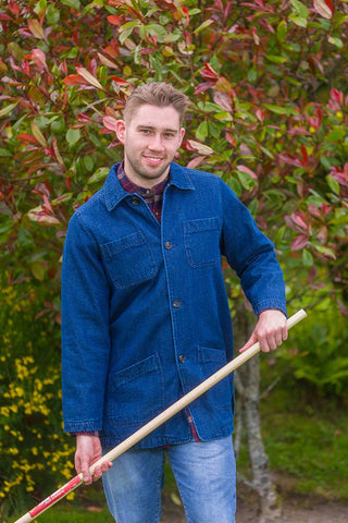 Gardening Jacket Mens - Denim with Flannel Lining by Lee Valley...