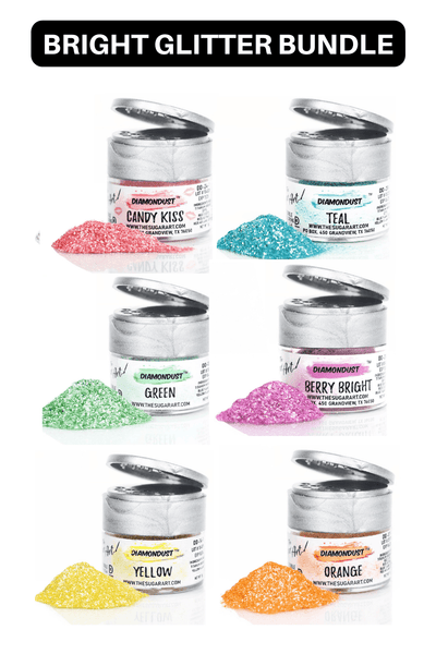 Edible Mini Silver Stars Glitter Sprinkles – Sugar Art Supply