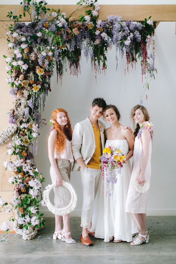 Bridal Party Inspiration, Ethereal Macramé Wedding, Wedding Photography