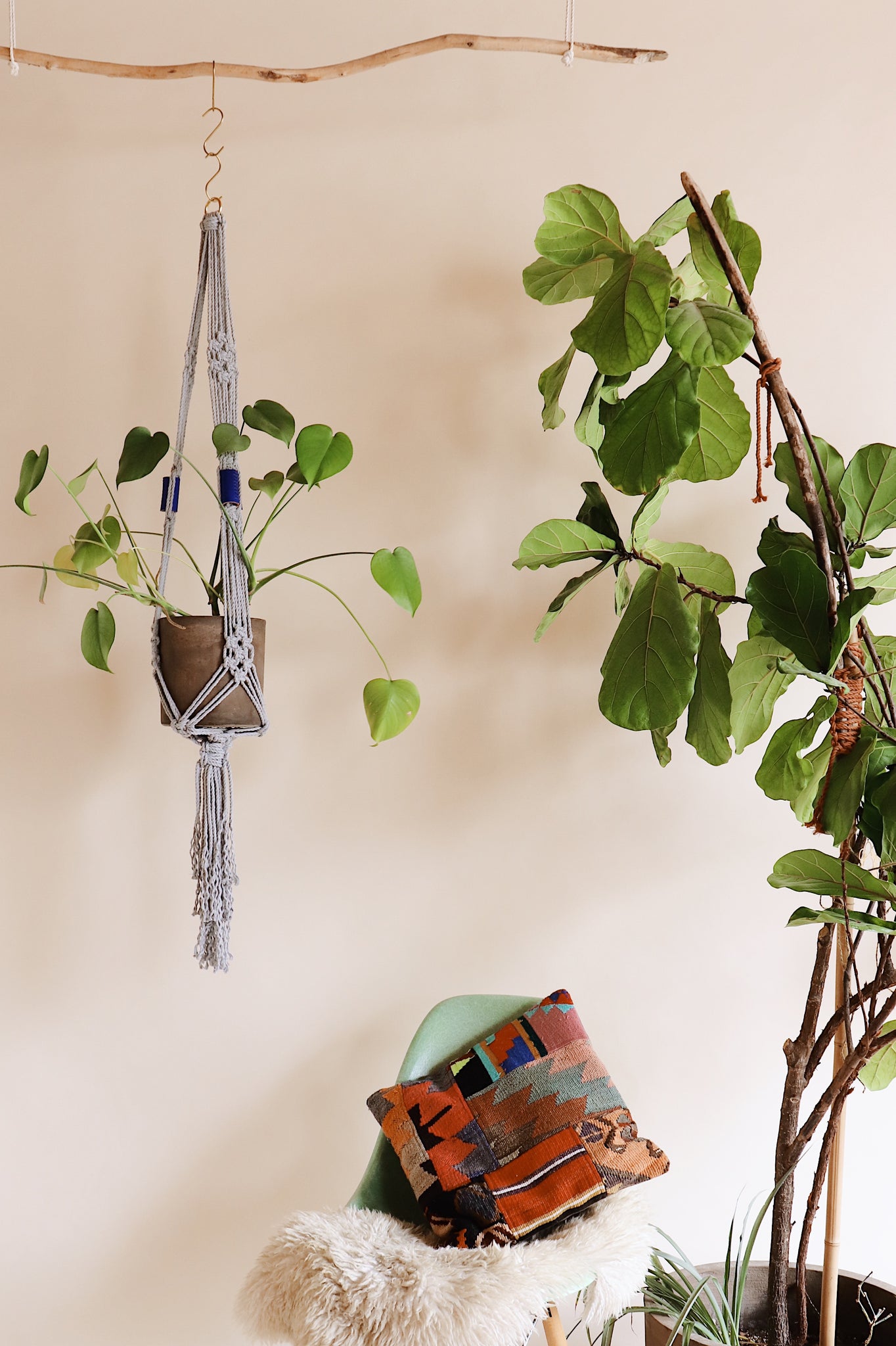 Summer Goals Macramé Plant Hanger