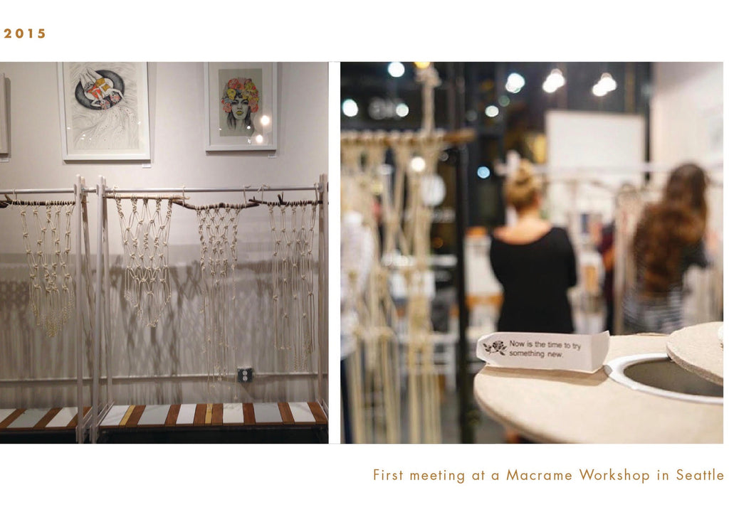 Macramé workshop in Seattle