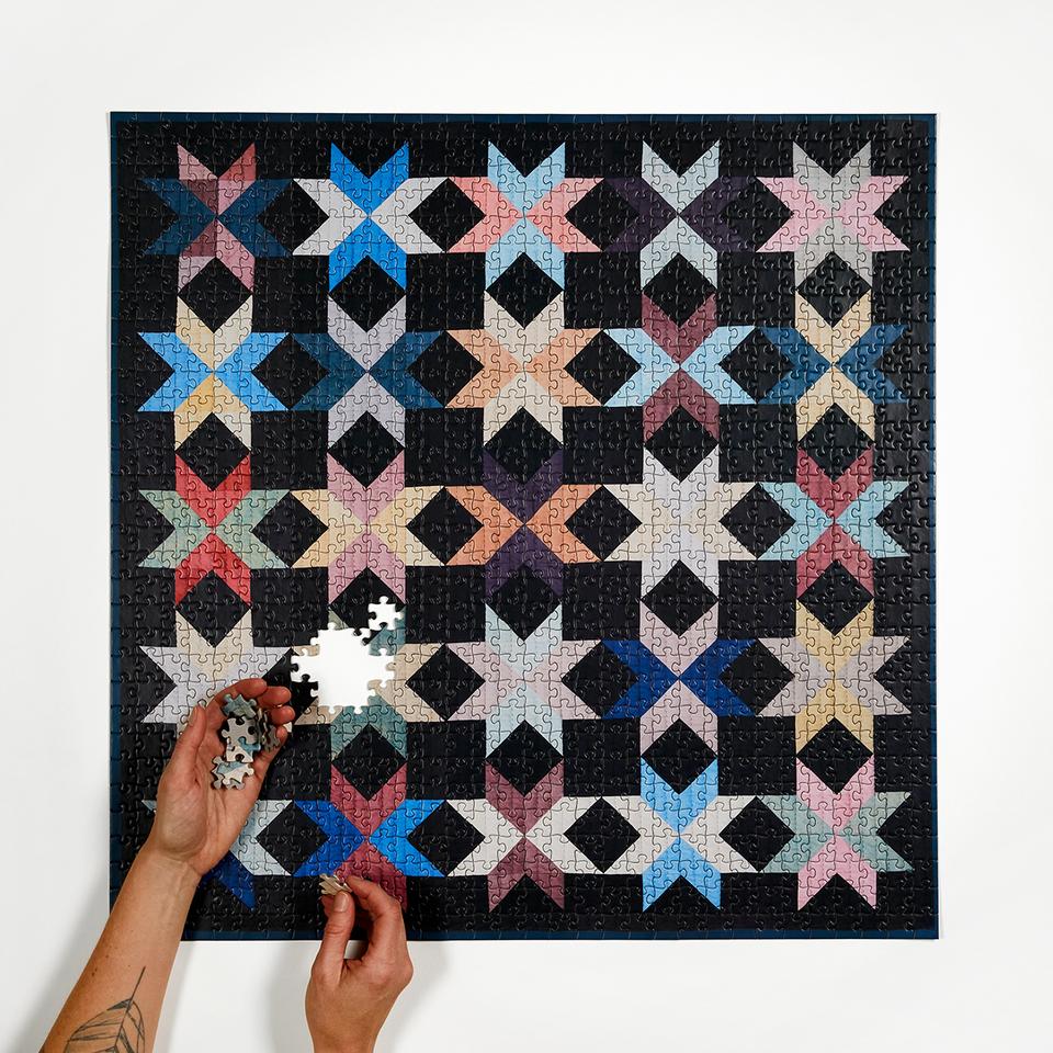 Four Point Quilted Puzzle 