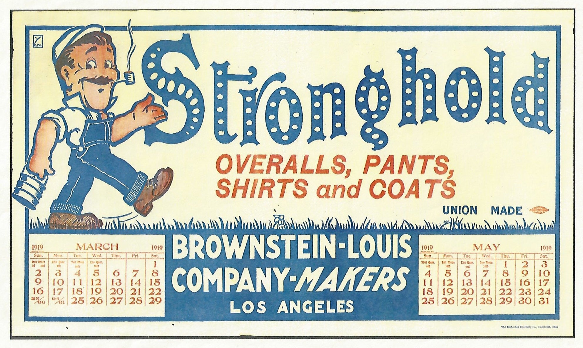 The Stronghold Calendar 1919