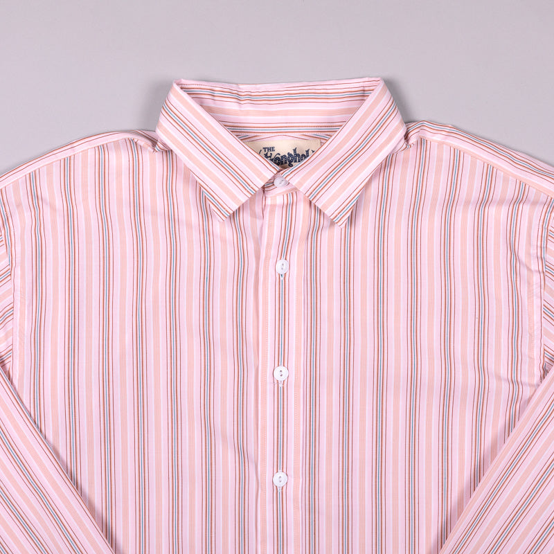 Classic Pink Pin Stripe Dress Shirt - The Stronghold