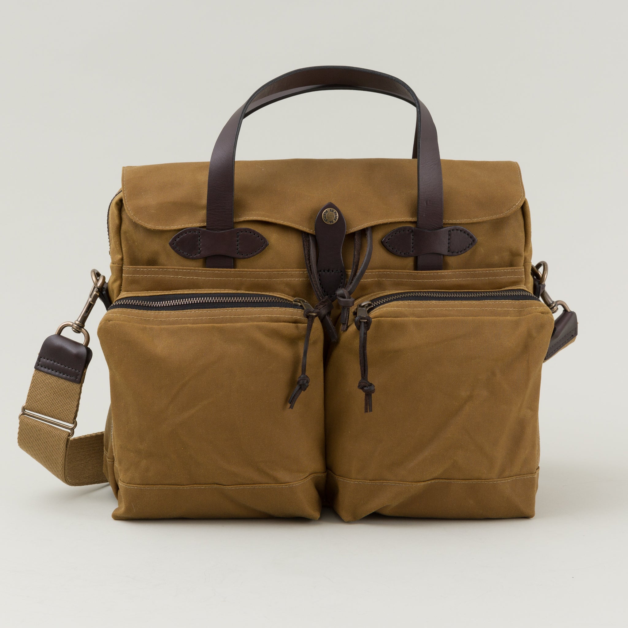 filson tan briefcase