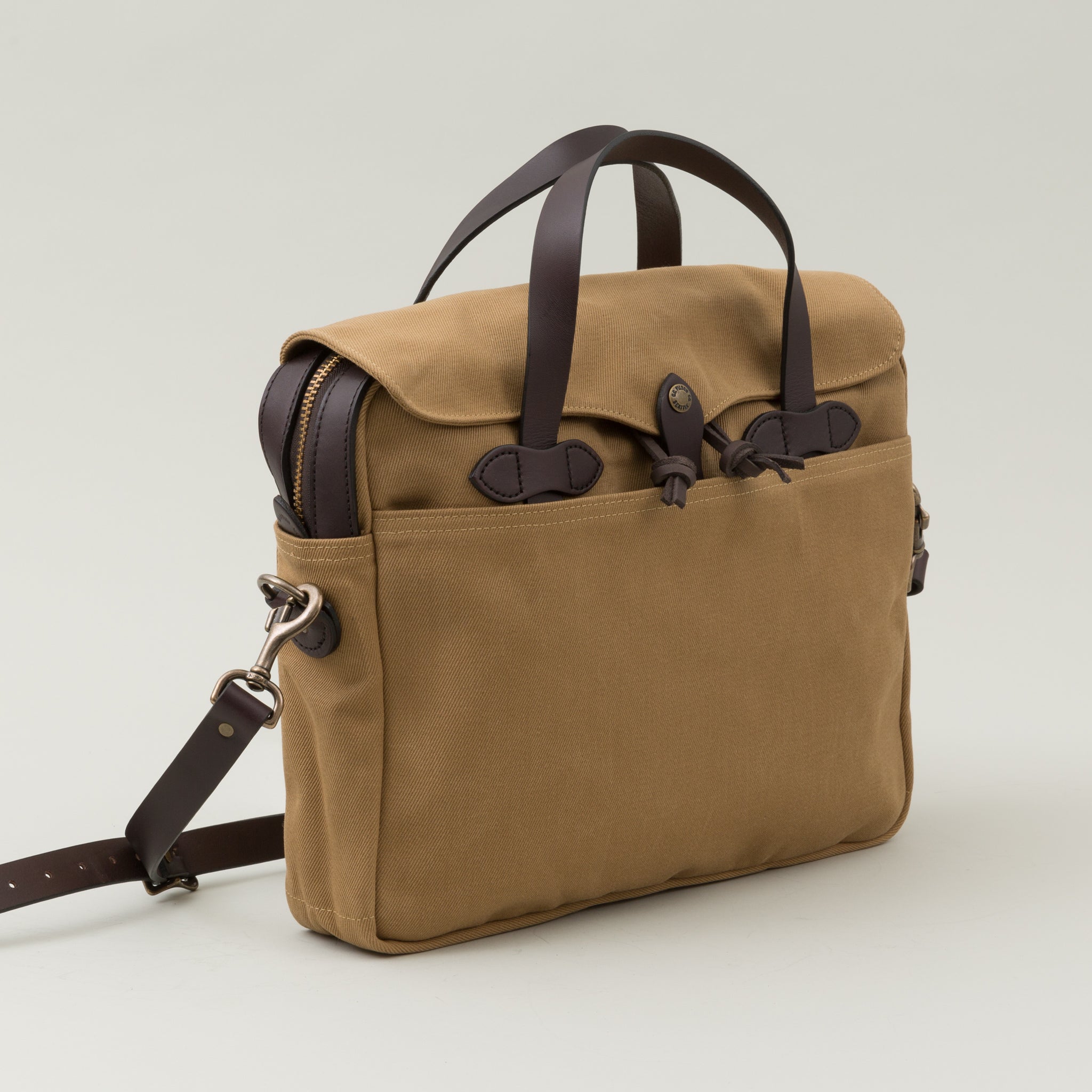 filson original briefcase tan