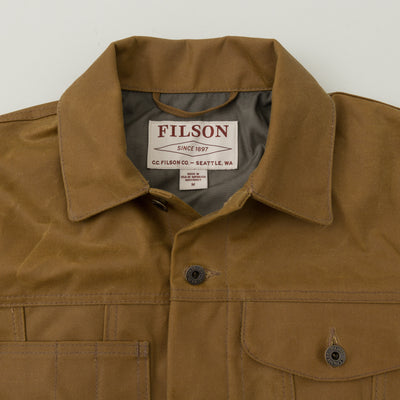 filson tin cloth short lined cruiser jacket