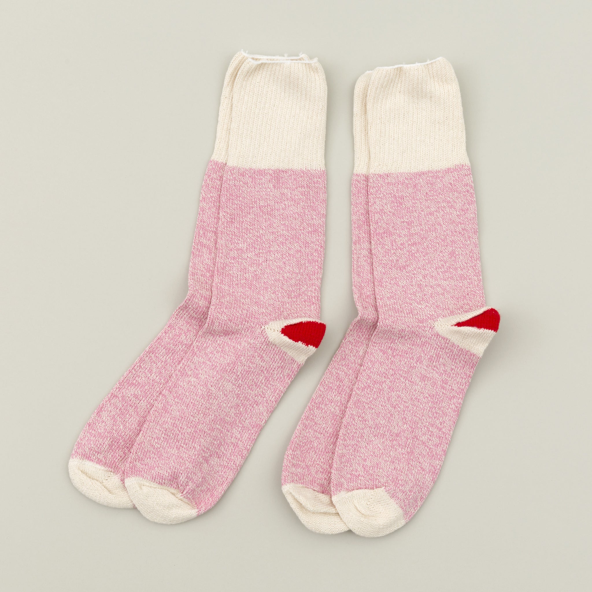 Rockford Red Heel Socks, Pink - The 