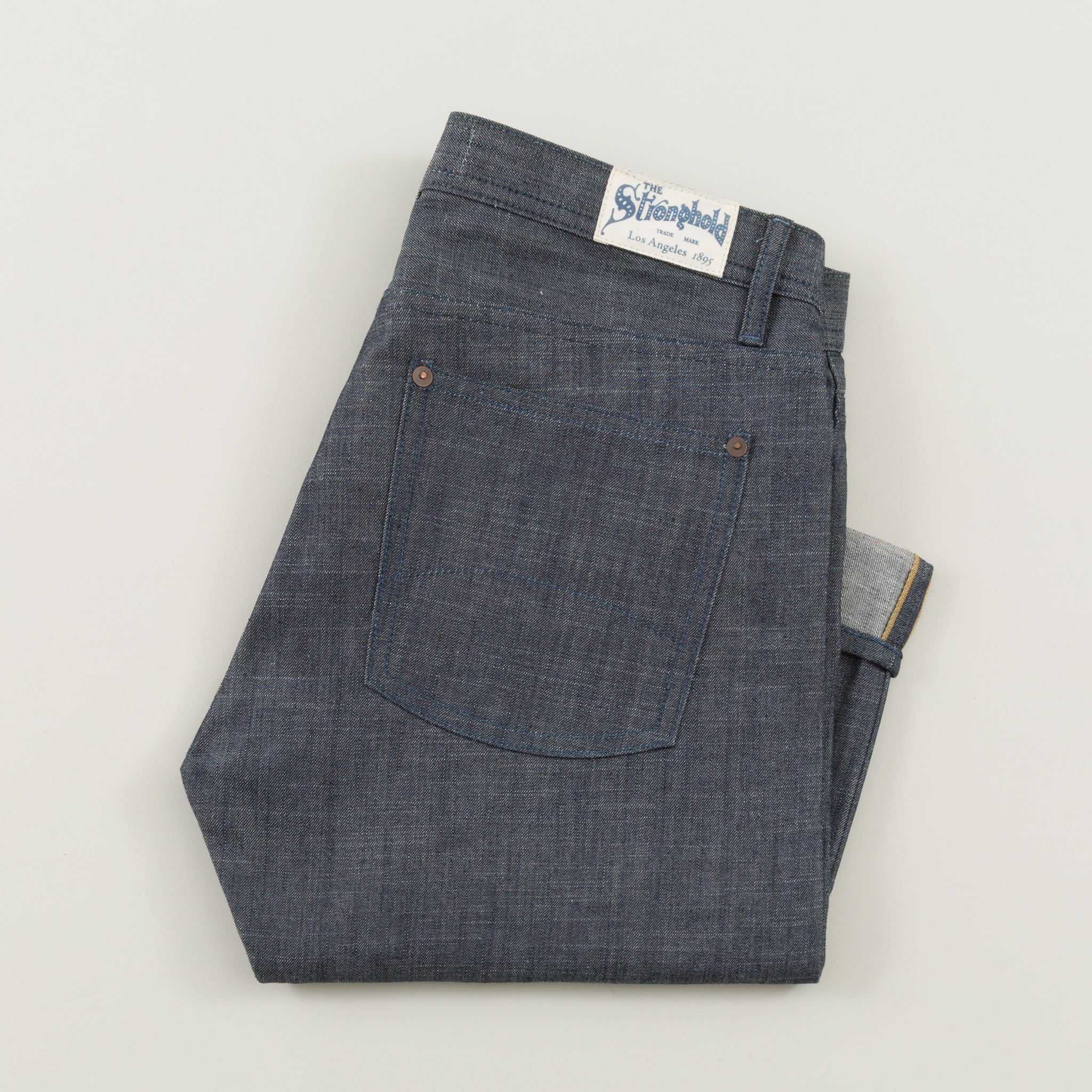 Slim Tapered, 9 oz Indigo Selvedge Denim - The Stronghold