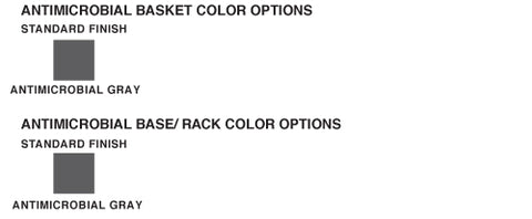 Antimicrobial Basket Color Options