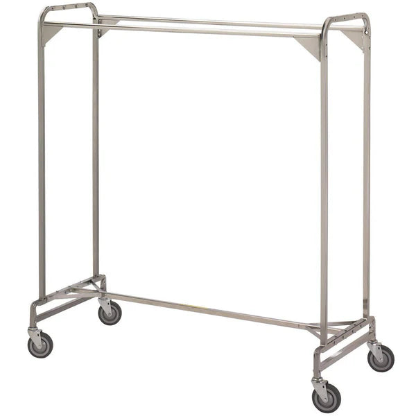 Double rolling garment rack