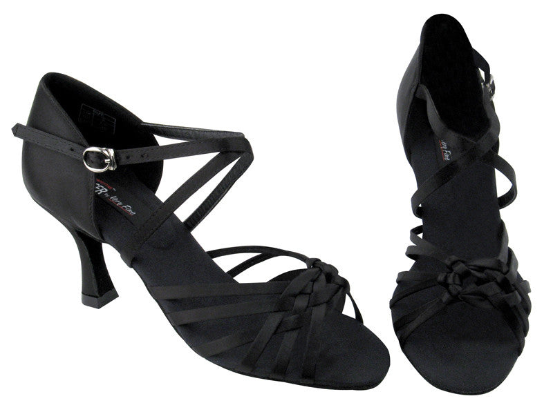 black salsa shoes