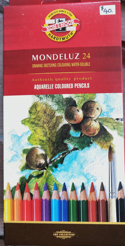 Kohinoor Mondeluz  Watercolour Coloured Pencils 24's