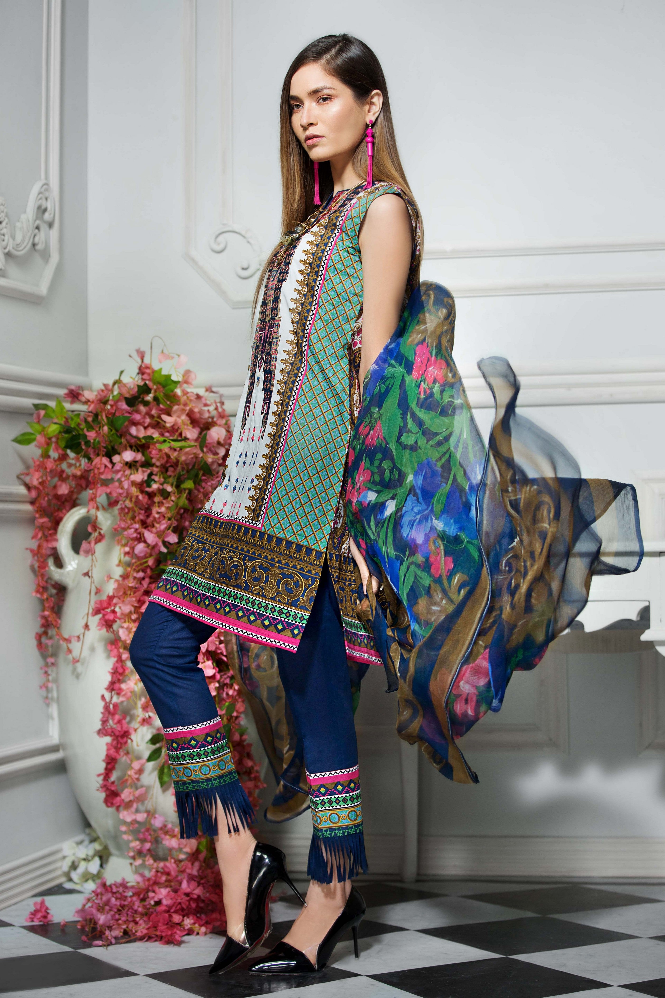 Share more than 91 pakistani pant suits online latest