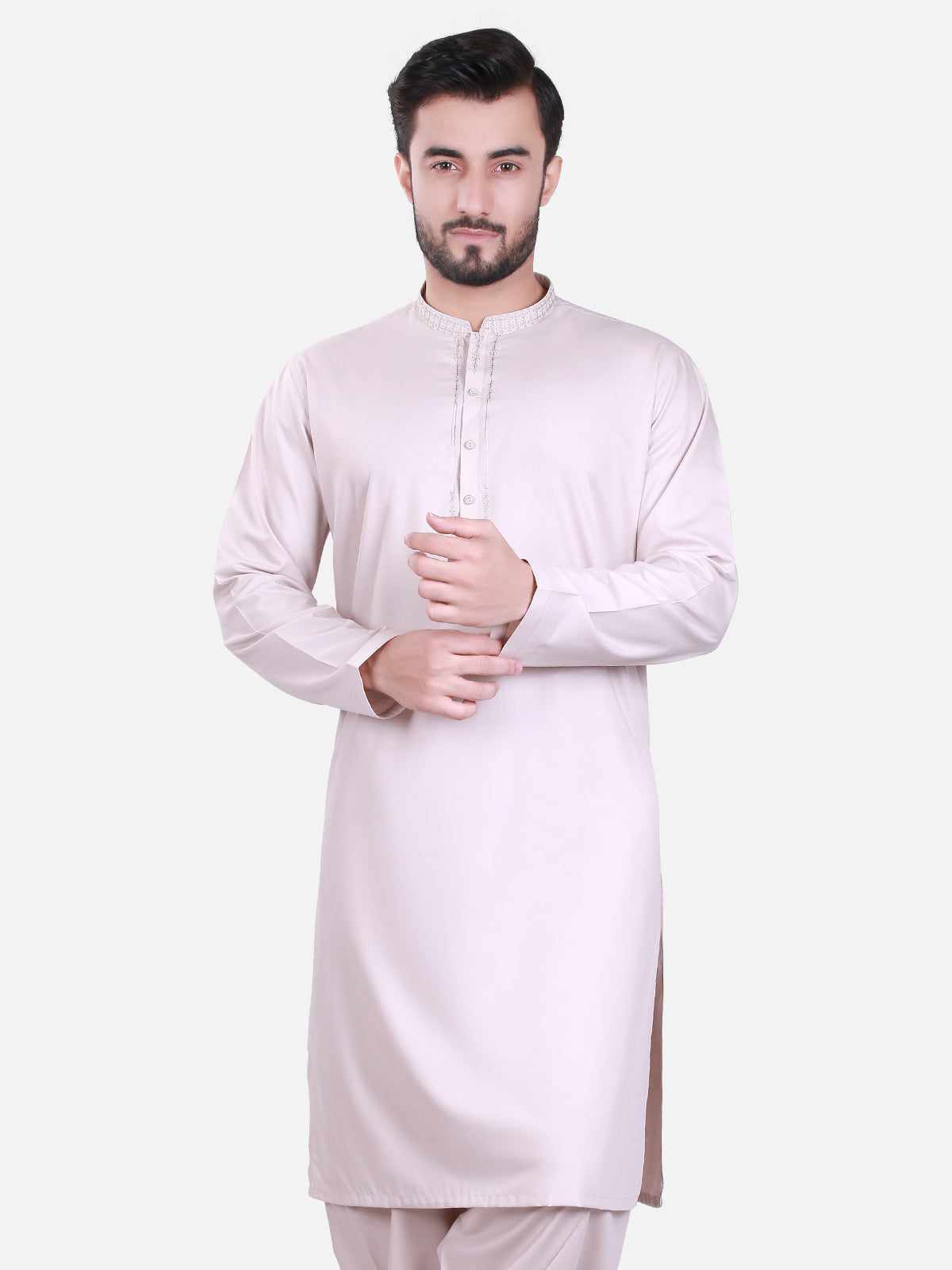 shalwar kameez design for man white